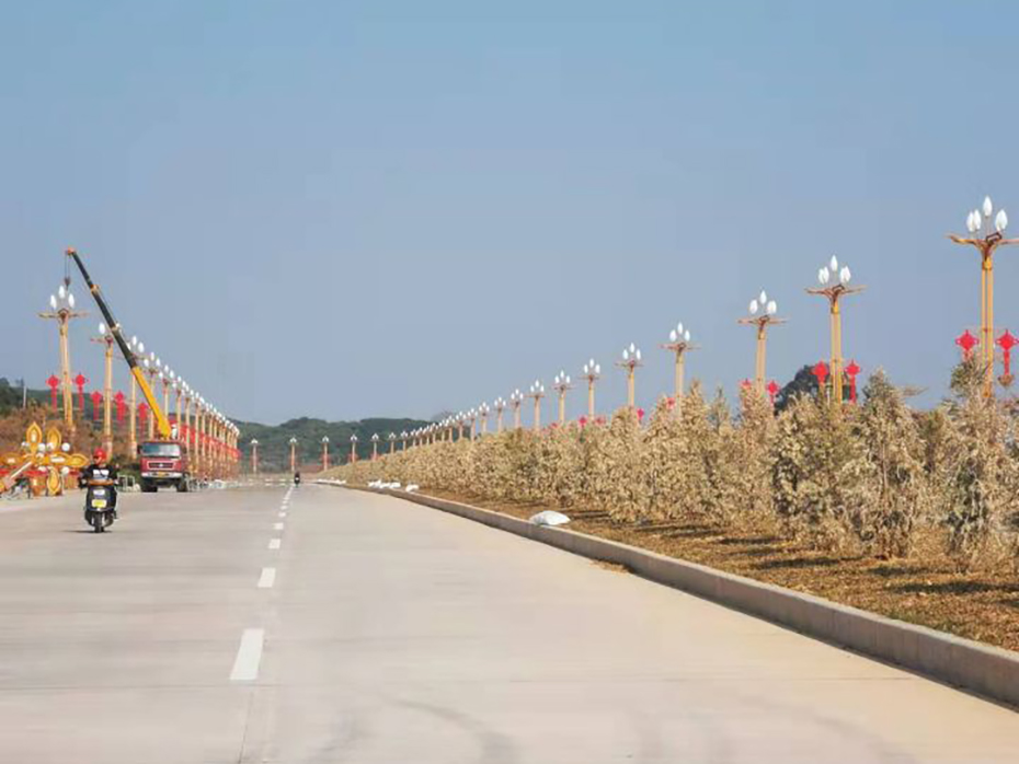 茂名高州永青大道景觀路（lù）燈照明工（gōng）程案（àn）例